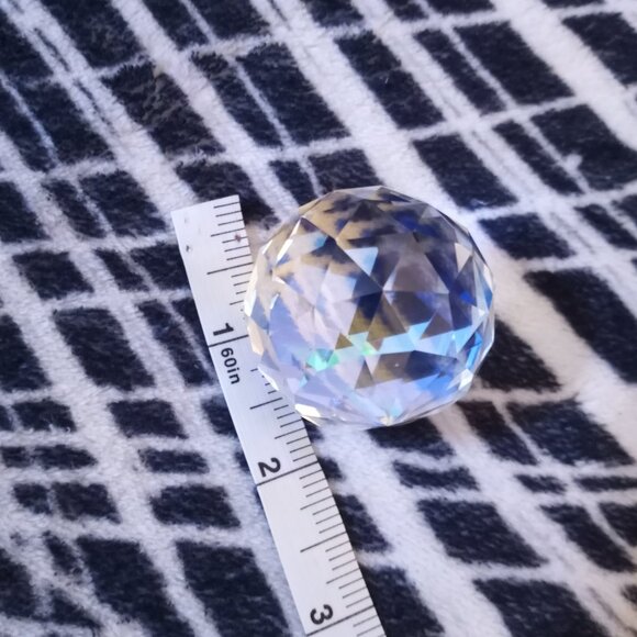 3 Piece Crystal Suncatcher Clear Crystal Ball Prism Suncatchers - 3 Pieces - Picture 6 of 13